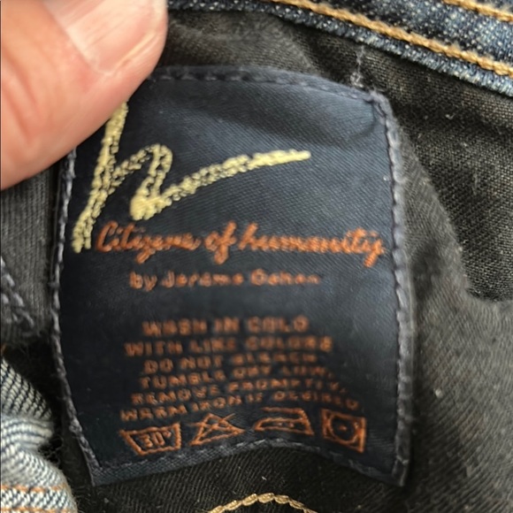 *Citizens Of Humanity lowrise Flare Leg Jeans Premium Denim - Picture 3 of 13